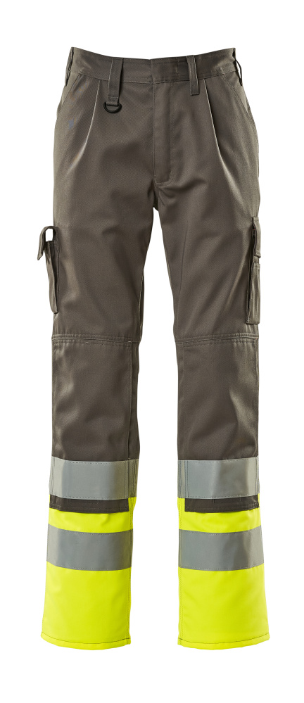 MASCOT® SAFE COMPETE Hose mit Knietaschen »Patos« Gr. 76/C46, anthrazit/hi-vis gelb - direkt von HUG Technik ✓