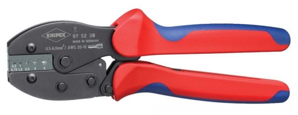 KNIPEX® Crimp-Hebelzange 97 52 38 - bei HUG Technik ♡