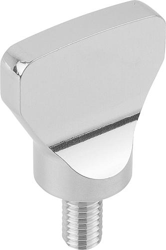 Produktbild Flügelschraube Hygienic Usit® M04X8 4X19, A=20 Edelstahl 1.4404, poliert - K1313.2004X8 - bekommst Du bei ★ HUG Technik ✓