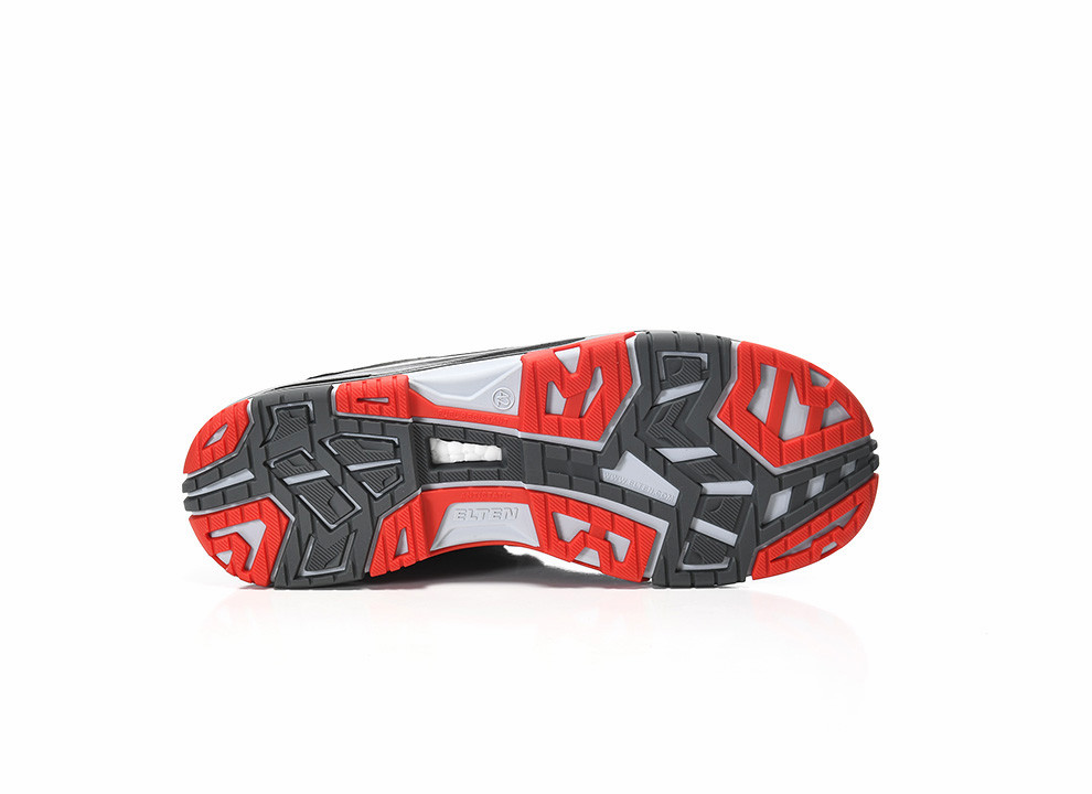 ELTEN® Sicherheitshalbschuh ALAN XXTP black-red Low ESD S3S - unten