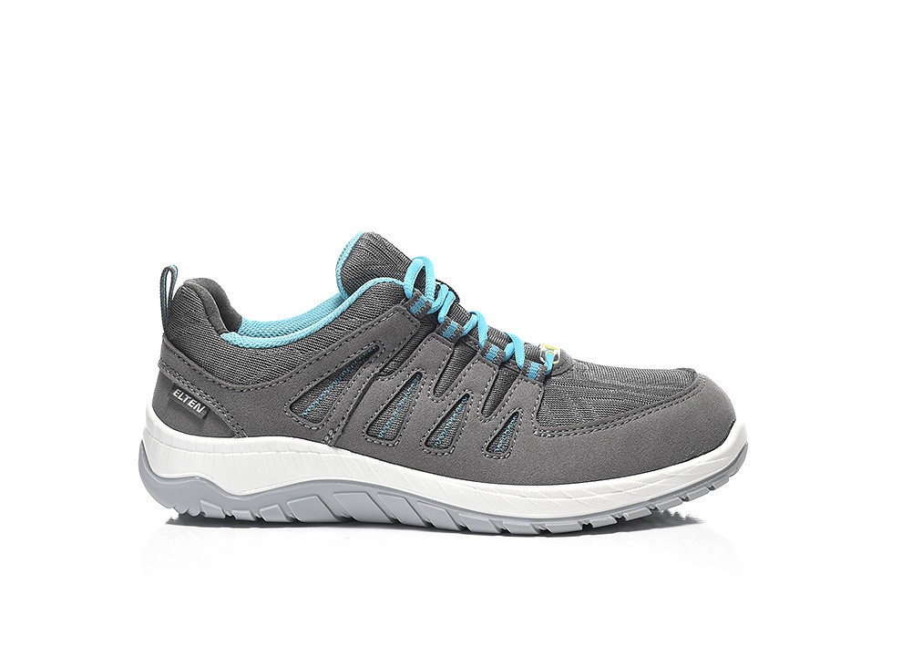 ELTEN® Sicherheitshalbschuh MADDIE grey aqua Low ESD S1P, 749501 - bekommst Du bei ★ HUG Technik ✓