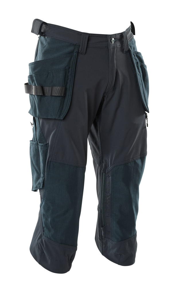 MASCOT® ACCELERATE Dreiviertel-Hose mit Hängetaschen  Gr. C44, schwarzblau - bei HUG Technik ✭