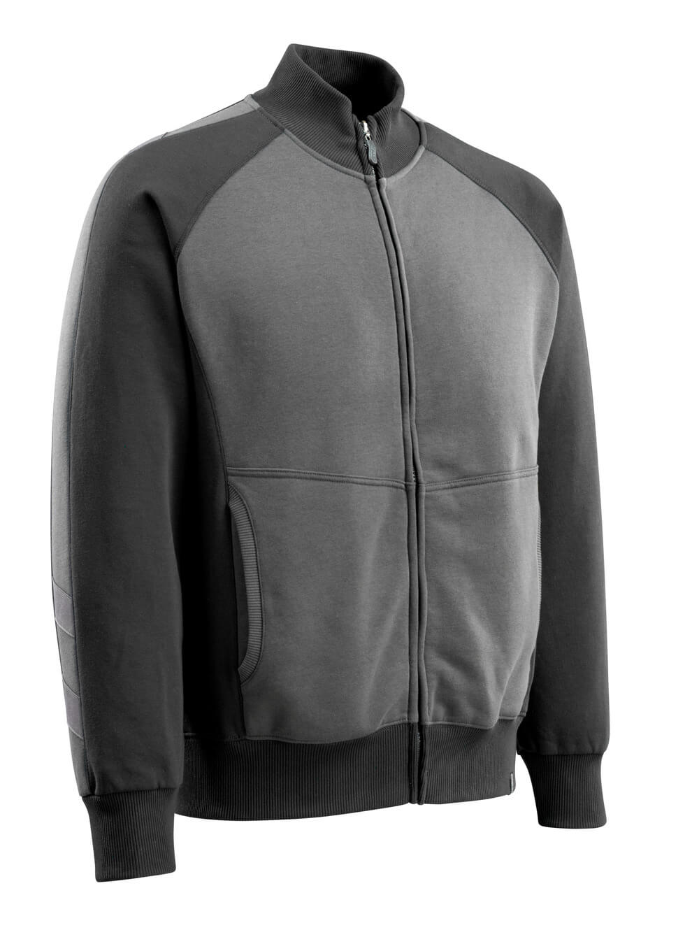 MASCOT® UNIQUE Sweatshirt mit Reißverschluss »Amberg« Gr. 2XL, dunkelanthrazit/schwarz - gibt’s bei HUG Technik ✓