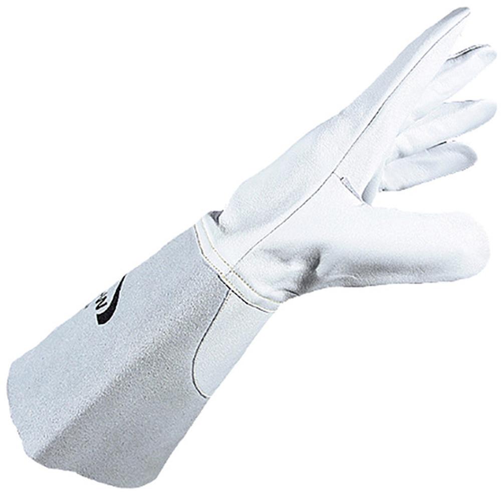 W+R Handschuh Welder Light 2 Rindnarbenleder, weiss - direkt bei HUG Technik ✓