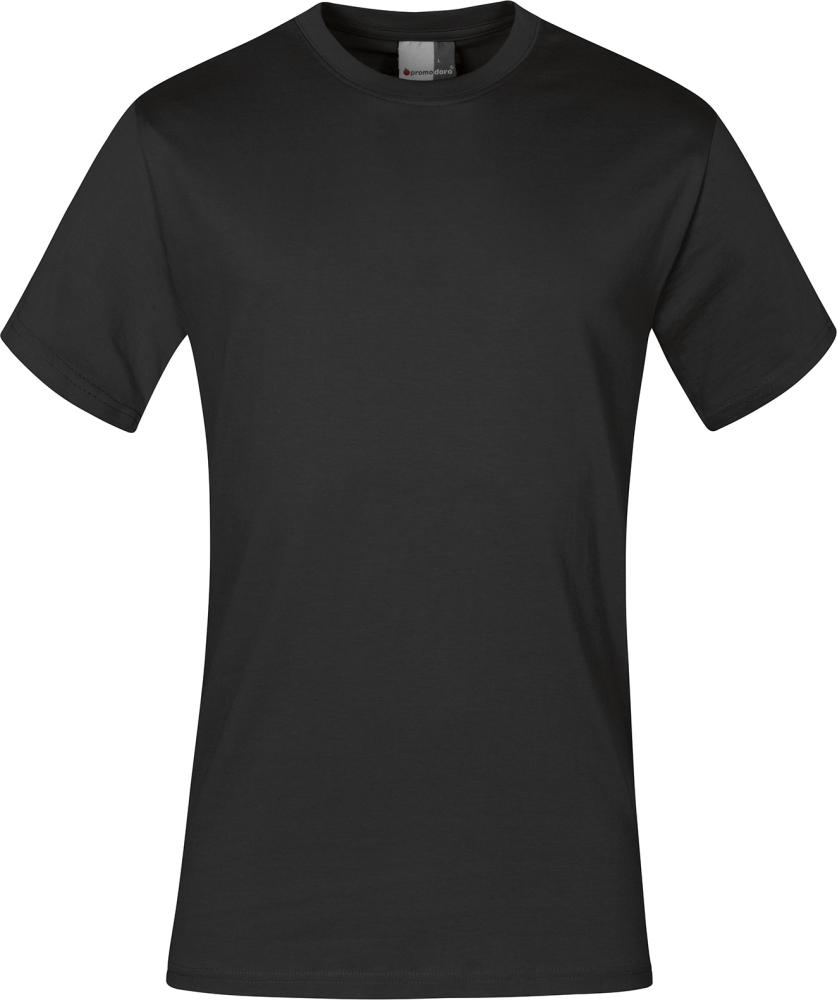promodoro® T-Shirt Premium, schwarz - bekommst Du bei ★ HUG Technik ✓