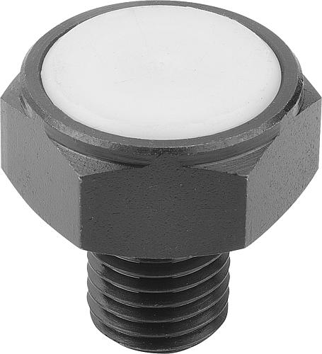 Positionsfuß, Form:L, Autom.Stahl Brün. u. Einsatzgehärtet, SW=17 - K0298.8101 - bekommst Du bei HUG Technik ♡