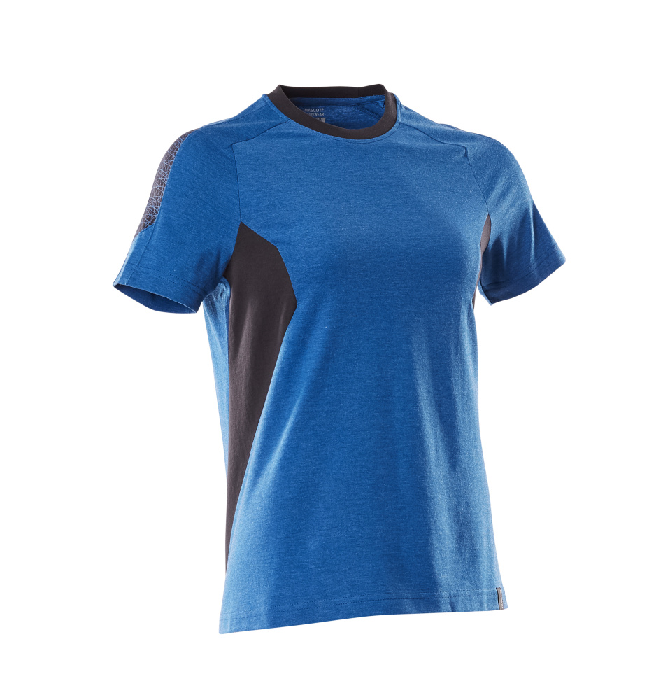 MASCOT® ACCELERATE T-Shirt  Gr. 2XL/ONE, azurblau/schwarzblau - kommt direkt von HUG Technik 😊