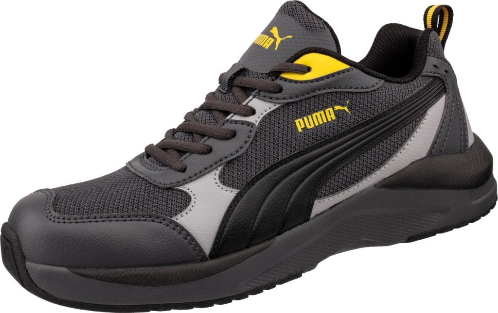 Albatros SHIFT GREY/YELLOW Sicherheitshalbschuh vorne 1