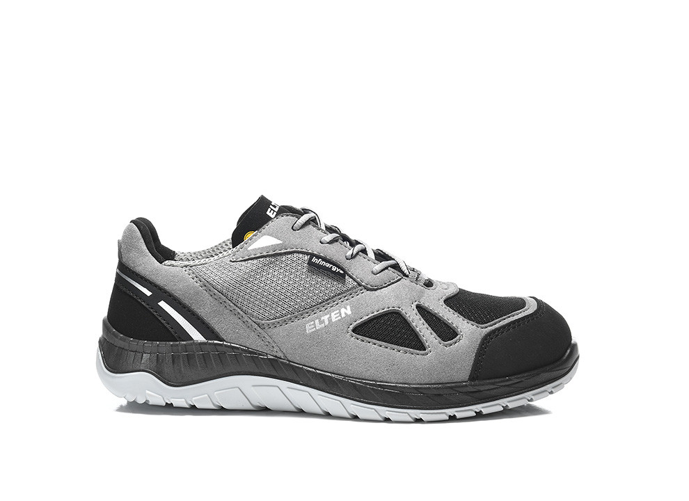 ELTEN® Sicherheitshalbschuh MALCOLM grey Low ESD S1P, 729501 - bei HUG Technik ✭