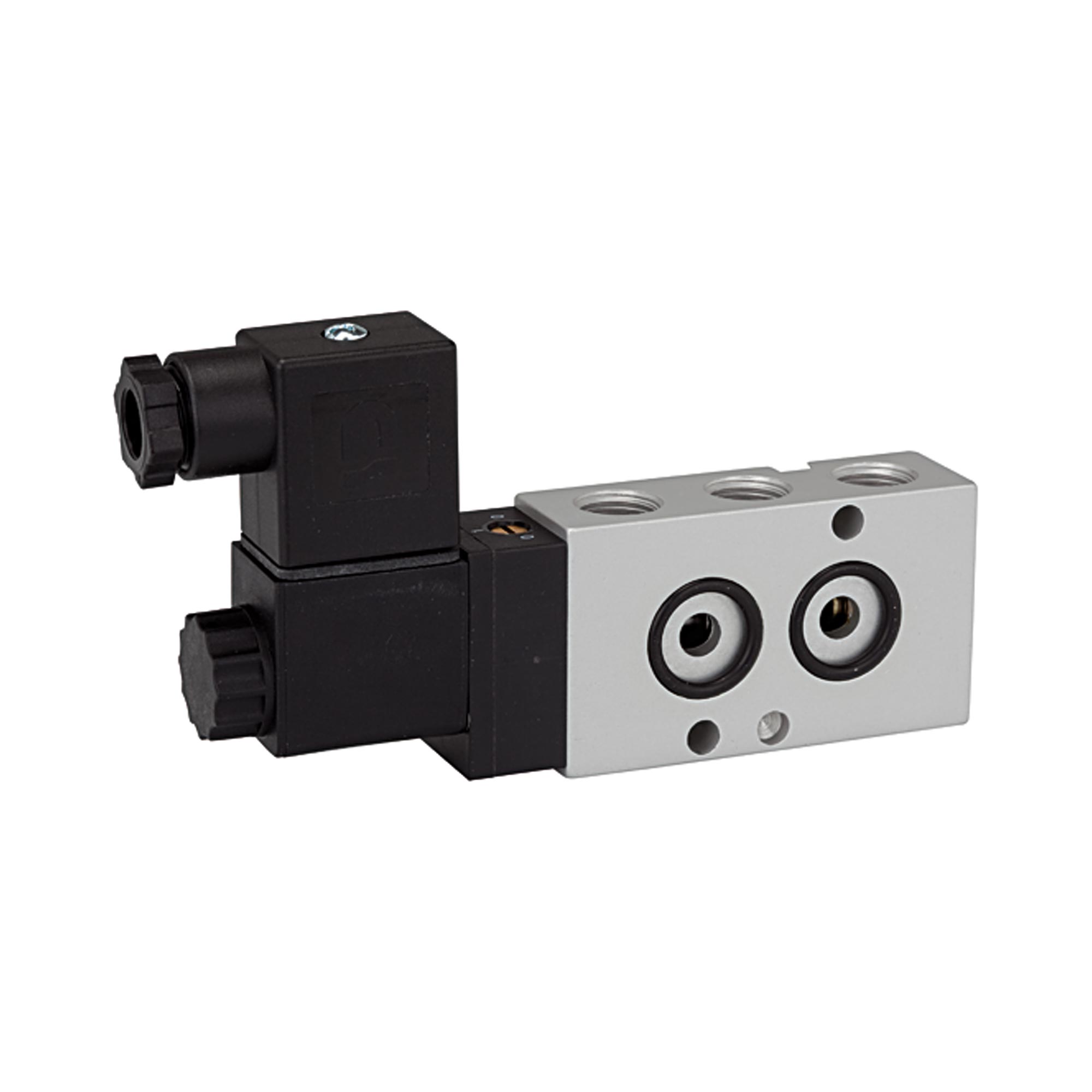 5/2-Wegeventil, NAMUR, mono, Alu eloxiert, G 1/4, 24 V DC 🖤 bei HUG Technik ✓