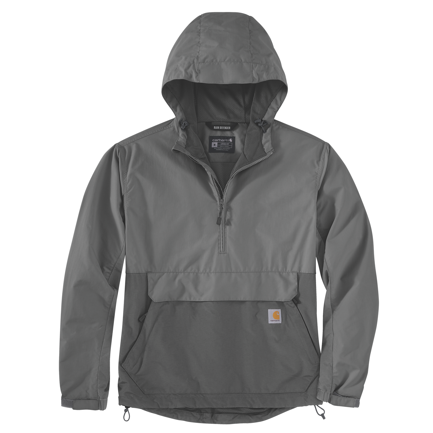 carhartt® Herren Jacke »LIGHTWEIGHT PACKABLE ANORAK« steel/gravel - erhältlich bei ☆ HUG Technik ✓
