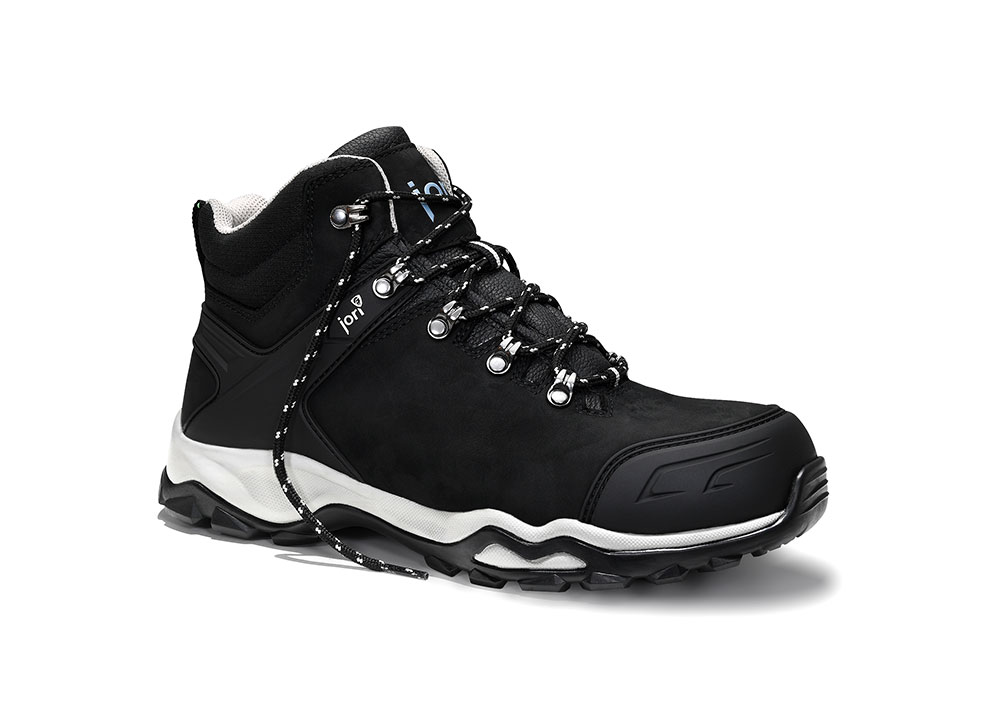 JORI Sicherheitsschnürstiefel, POWERFUL black Mid S3, 16611 - direkt bei HUG Technik ✓