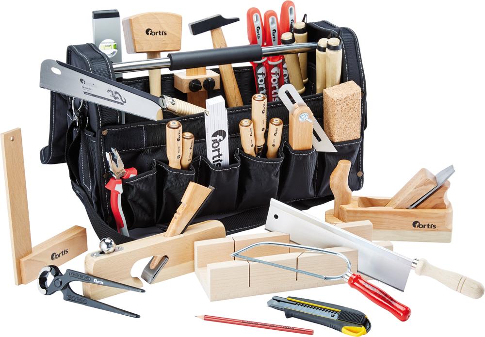 Fortis Werkzeugtasche für Tischler-Azubis - bei HUG Technik ✭ Fortis Werkzeugtasche für Tischler-Azubis - bei HUG Technik ✭