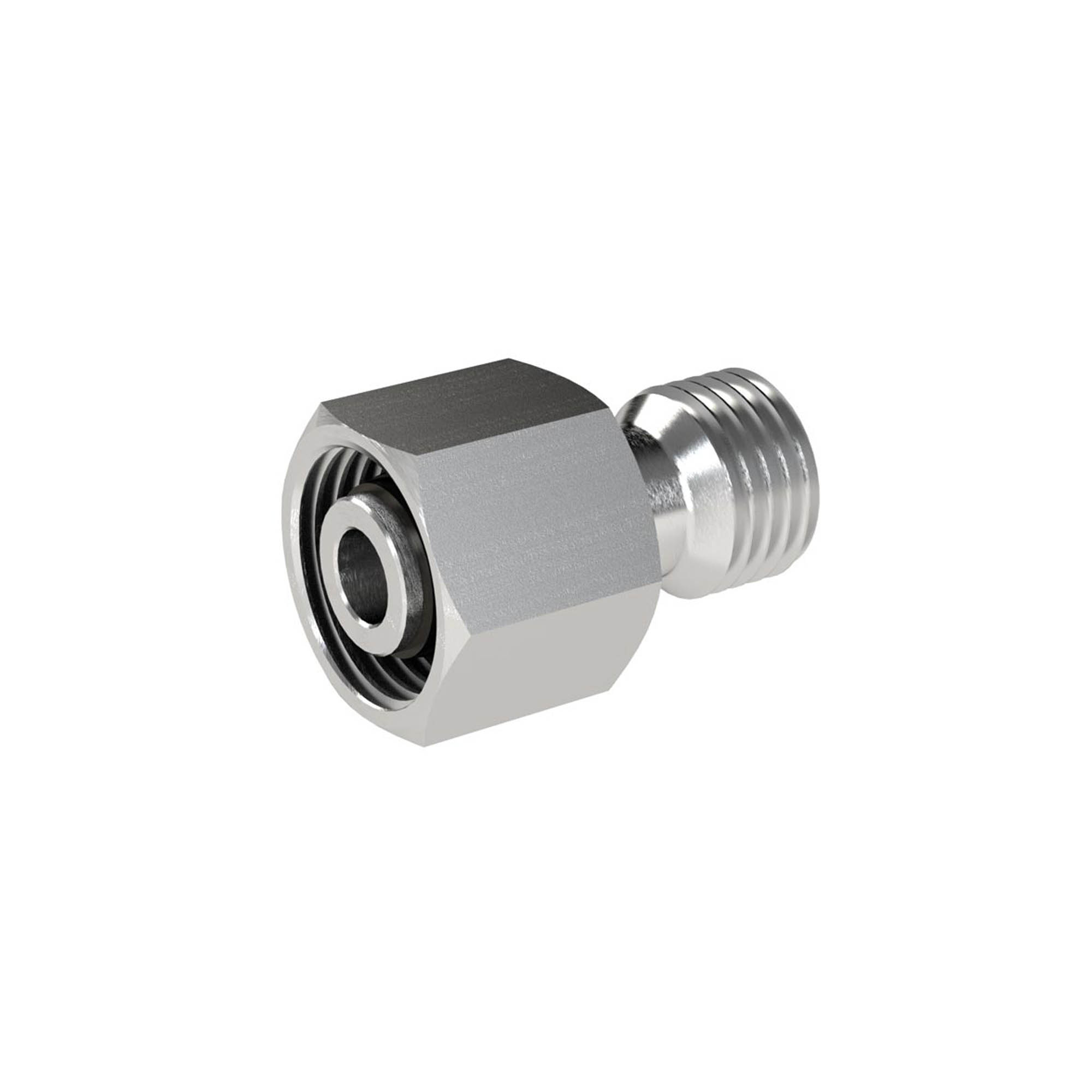 Reduzierung, Rohr-Außen-Ø Zapfen 18 mm, Muffen 15 mm, Edelstahl 1.4571 - erhältlich bei ❣ HUG Technik ✓