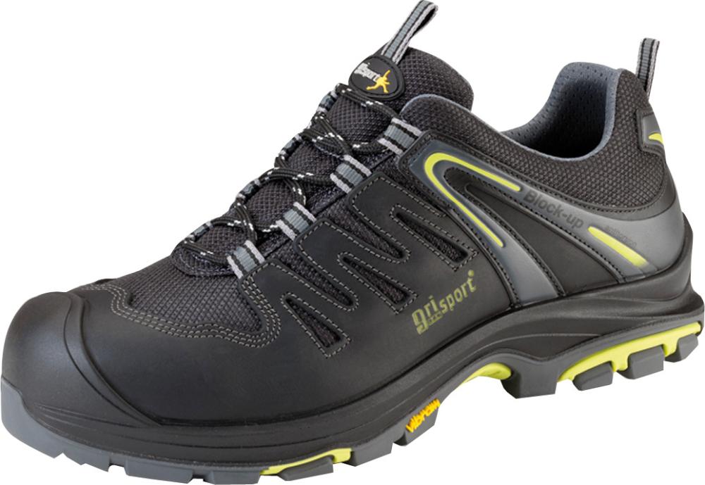 Grisport® Sicherheitshalbschuh MUGELLO, S3, schwarz - kommt direkt von HUG Technik 😊