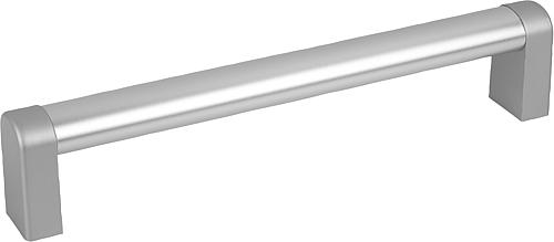 Rohrgriff Aluminium, natur eloxiert, Komp: Polyamid, Komp: Alufarbe, A=200, D=M08 - K0211.1200081 - gibt’s bei HUG Technik ✓