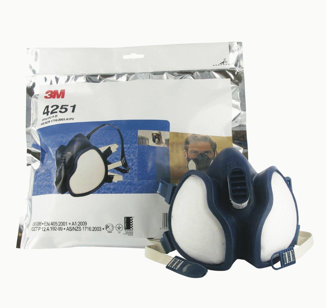 3M™ Atemschutzmaske 4251, FFA1P2DR - direkt von HUG Technik ✓