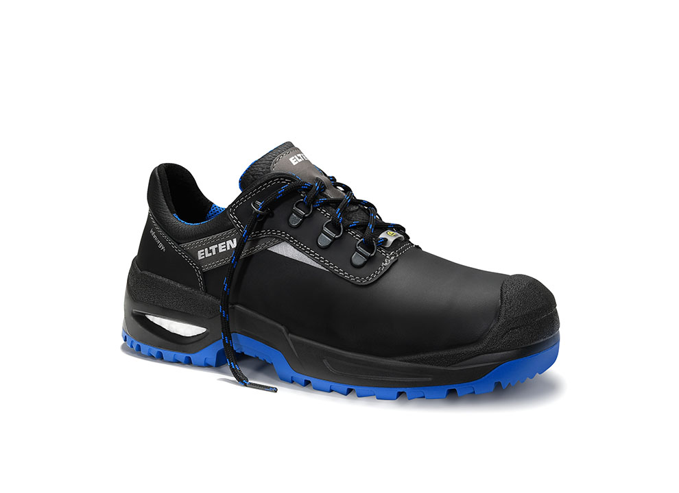ELTEN® Sicherheitshalbschuh STEFANO XXSG black-blue Low ESD S3, 728701 - kommt direkt von HUG Technik 😊