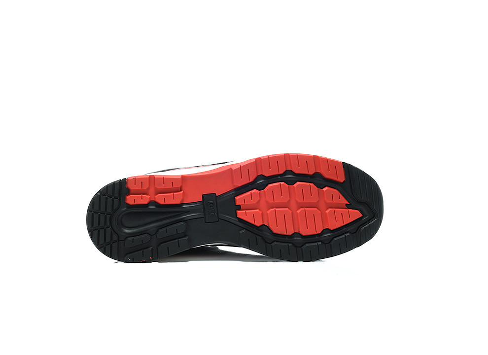 JORI Sicherheitshalbschuh, RAPID black-red Low ESD S3, 12021 - bei HUG Technik ♡