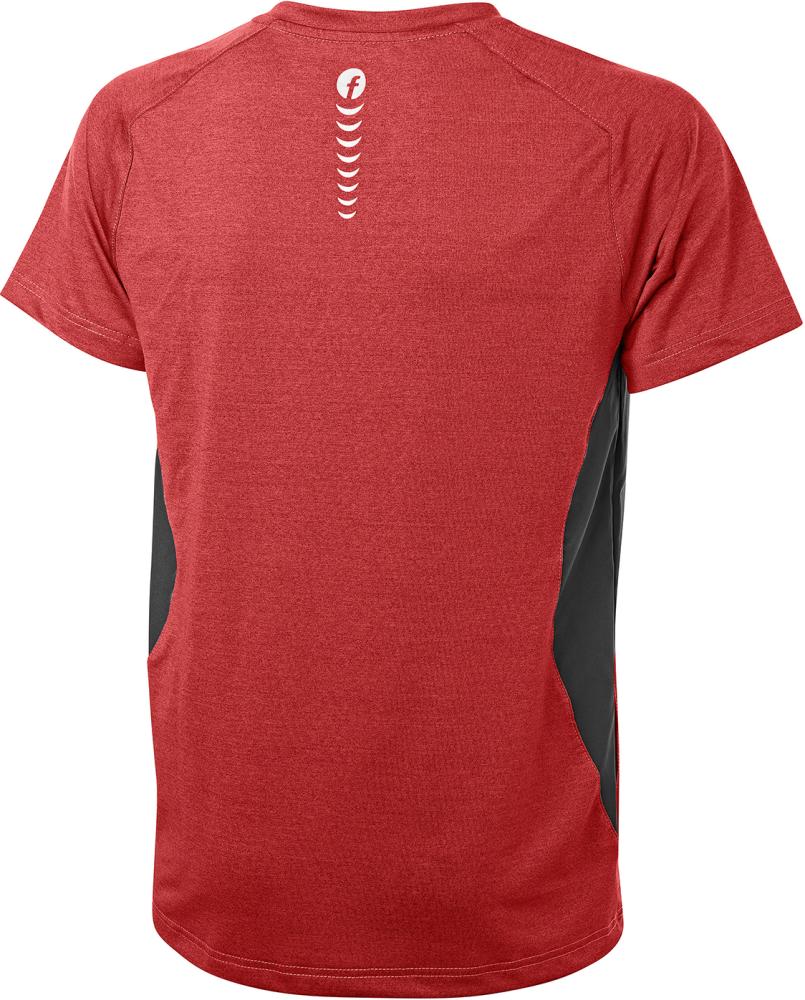 FORTIS Elements T-Shirt Quick Dry, bordeaux-schwarz meliert - direkt bei HUG Technik ✓