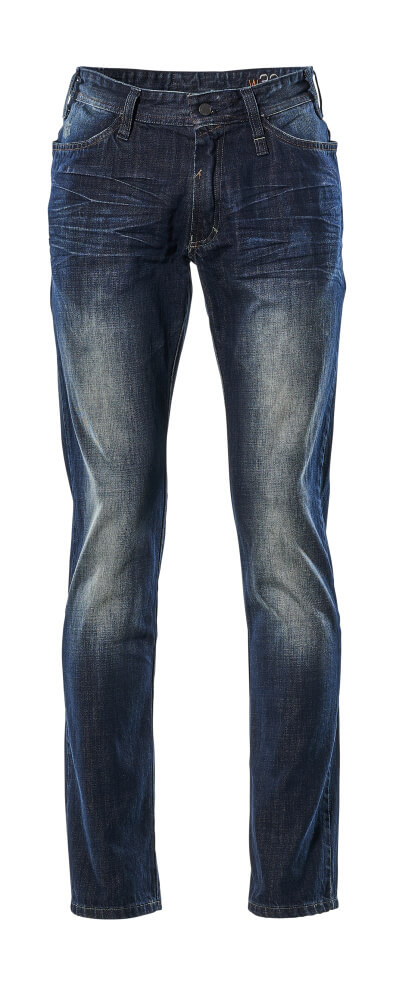 MASCOT® FRONTLINE Jeans »Manhattan« Gr. W29/L32, gewaschener blauer denim - bekommst Du bei HUG Technik ♡