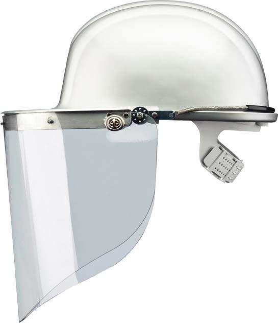 VOSS Gesichtsschutzschild, PC, 500x250 mm, klar - direkt bei HUG Technik ✓