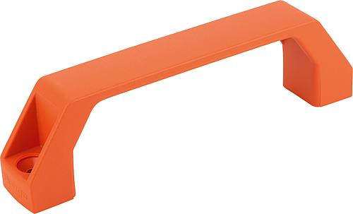 Bügelgriff, Form: B Thermoplast, orange, A=120, D=6,6 - K0191.2120062