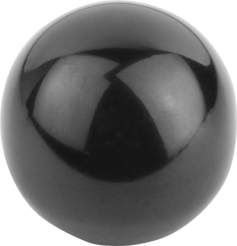 Kugelknopf glatte Ausführung M04 D1=16, Form: E Duroplast, Komp: Stahl - K0159.21604 - bekommst Du bei ★ HUG Technik ✓