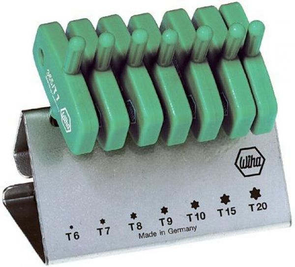 Wiha® Schraubendreher-Set 365 VB für TORX® 7-teilig im Metallständer T6 T20 - erhältlich bei ✭ HUG Technik ✓
