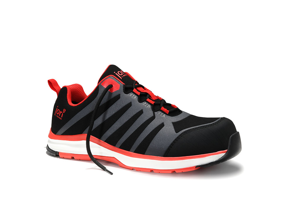 JORI Sicherheitshalbschuh, RAPID black-red Low ESD S3, 12021 - bei HUG Technik ♡