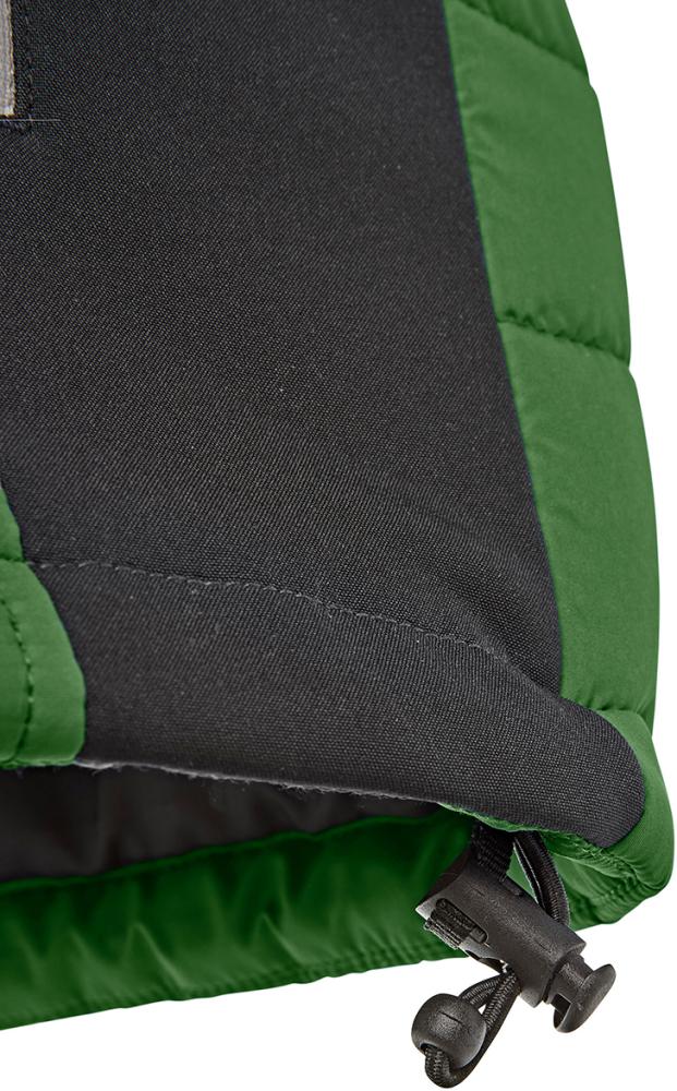 FORTIS Elements Hybrid-Steppjacke, grün-schwarz - direkt bei HUG Technik ✓