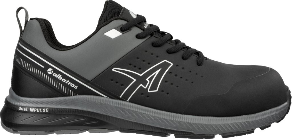 Albatros VIGOR 2 IMPULSE BLACK Sicherheitshalbschuh vorne 2.