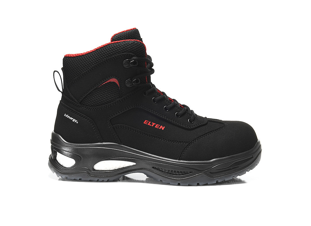 ELTEN® Sicherheitsschnürstiefel, OWEN black Mid ESD S2, 769470 - bekommst Du bei HUG Technik ♡