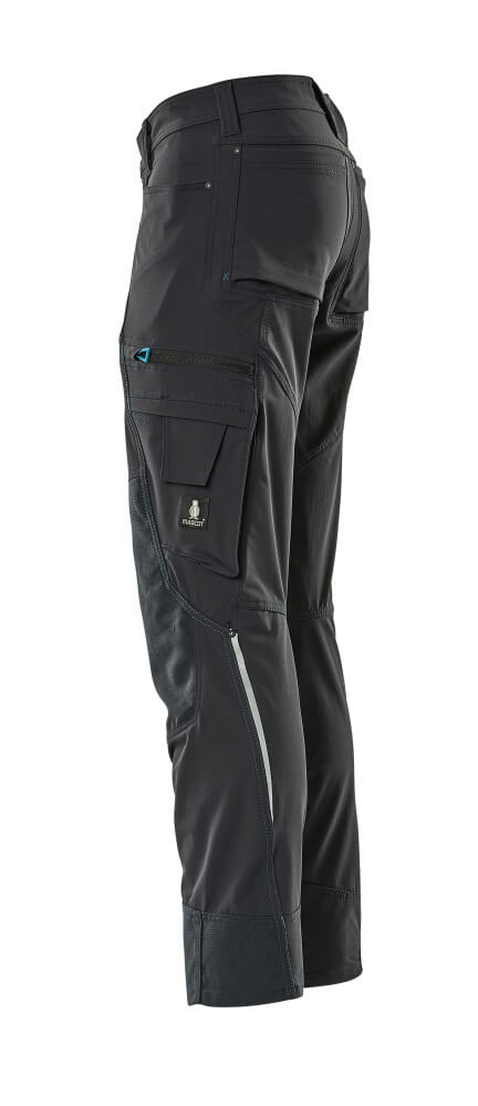 MASCOT® ADVANCED Hose mit Knietaschen  Gr. 76/C42, schwarzblau - jetzt NEU bei HUG Technik  😊