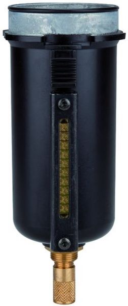 Metallbehälter mit Sichtrohr für Filterregler G1/2, G3/4 (BG3), automatischer Entleerung - gibt’s bei HUG Technik ✓