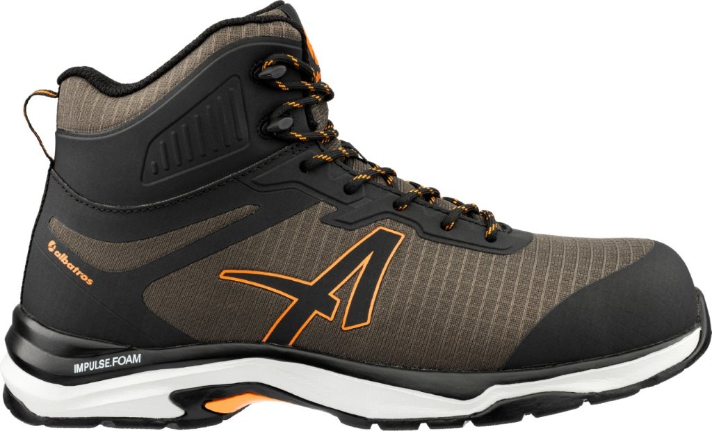 Albatros TRAILMASTER OLIVE Sicherheitsstiefel vorne 2.