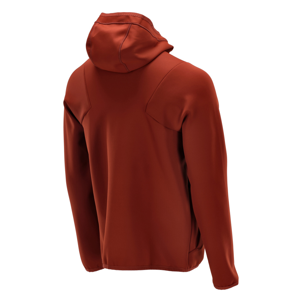 MASCOT® CUSTOMIZED Fleecepullover mit Kapuze  Gr. 2XL, herbstrot - erhältlich bei ♡ HUG Technik ✓