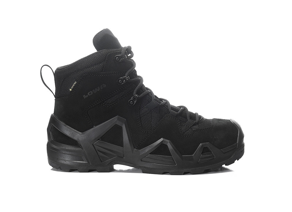 LOWA Sicherheitsschnürstiefel ZEPHYR Work GTX black Mid ESD S3S WR CI - rechts
