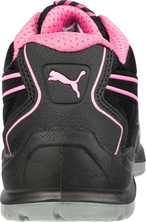 Albatros FUSE TC PINK Sicherheitshalbschuh hinten.