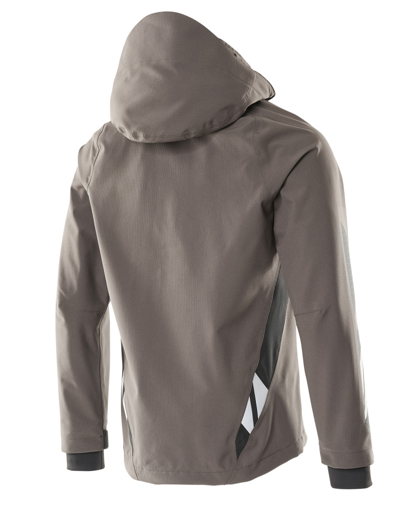 MASCOT® ACCELERATE Hard Shell Jacke  Gr. 2XL, dunkelanthrazit/schwarz - gibt’s bei HUG Technik ✓