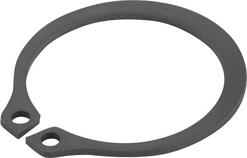 Sicherungsring für Wellen DIN471, D1=22 Stahl phosphatiert - K1938.221200