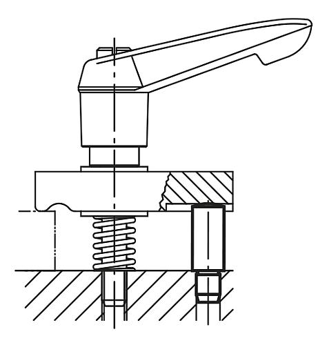 Auflagebolzen D1=10 H=16 Einsatzstahl - K0305.10x16 - bekommst Du bei ★ HUG Technik ✓