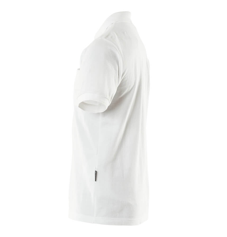 MASCOT® CROSSOVER Polo-Shirt mit Brusttasche »Borneo« Gr. 2XL, weiß - bekommst Du bei ★ HUG Technik ✓