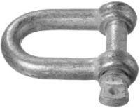 Schäkel gerade 5,0mm-3/16 Zoll galvanisch verzinkt, Packung mit 100 Stück - bekommst Du bei ★ HUG Technik ✓