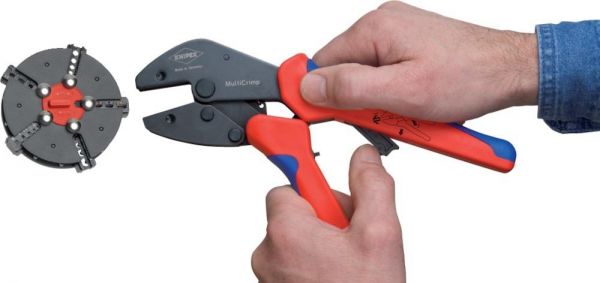KNIPEX® Crimpsystem Multicrimp 3 - bekommst Du bei ★ HUG Technik ✓