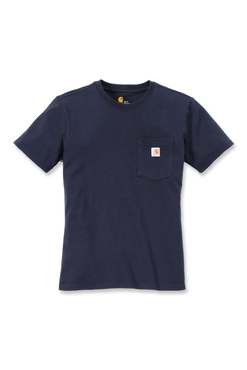 carhartt® Damen T-Shirt »WORKW POCKET S/S T-SHIRT« navy Flach  - erhältlich bei ☆ HUG Technik ✓