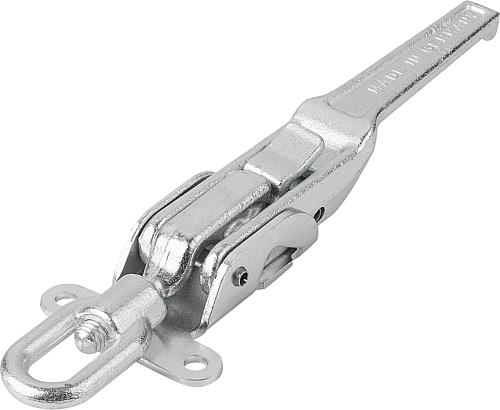 Spannverschluss schwere Ausführung 204x30, Form: A Stahl - K0052.1702041 - bei HUG Technik ✓