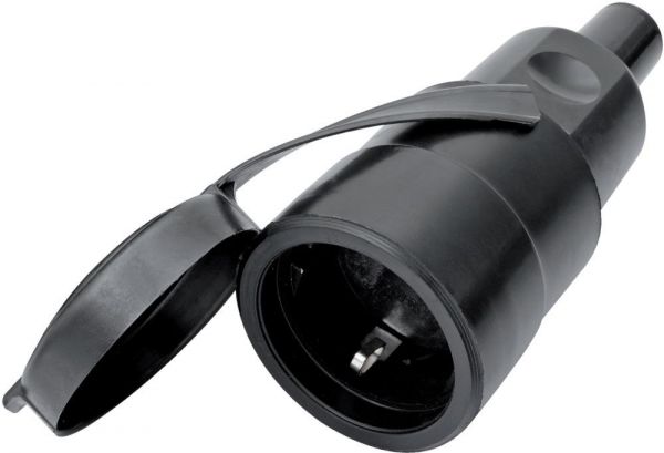 Schukokupplung VG IP44 250 V, 10-16 A - bei HUG Technik ✓ Schukokupplung VG IP44 250 V, 10-16 A - bei HUG Technik ✓