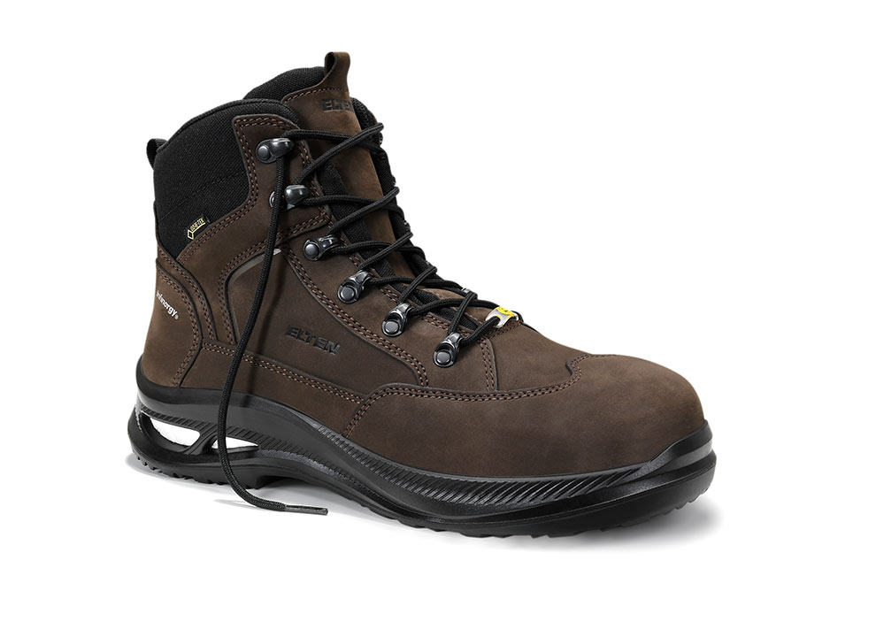ELTEN® Sicherheitsstiefel THELON XXG GTX brown Mid ESD S3 HI CI - erhältlich bei ✭ HUG Technik ✓