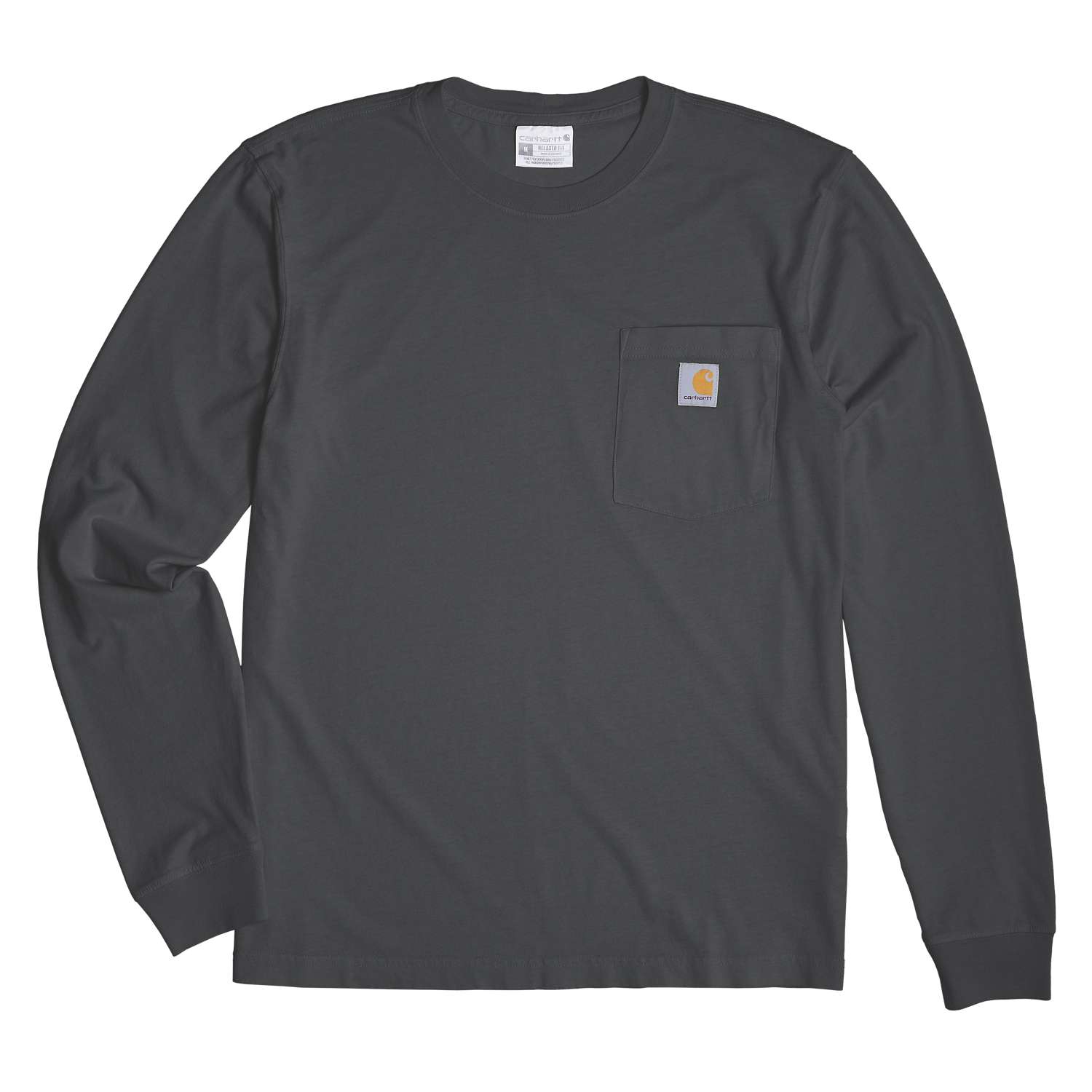 carhartt® Langarmshirt »Irvine Relaxed LS Garment Dye T Shirt« in shadow.